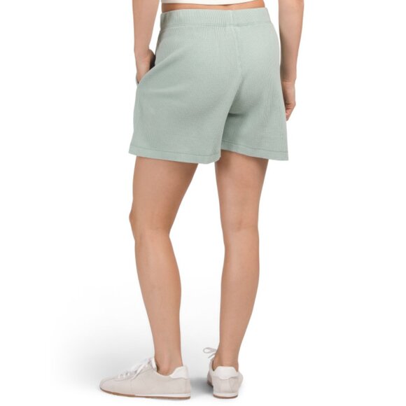 CREAM YOGA Mint Marina Thermal Shorts - Picture 2 of 2